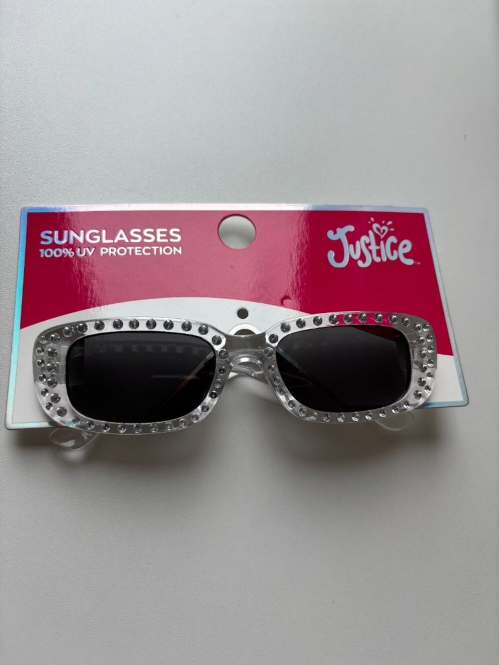 Justice Rhinestone Sunglasses 100% UV Protection